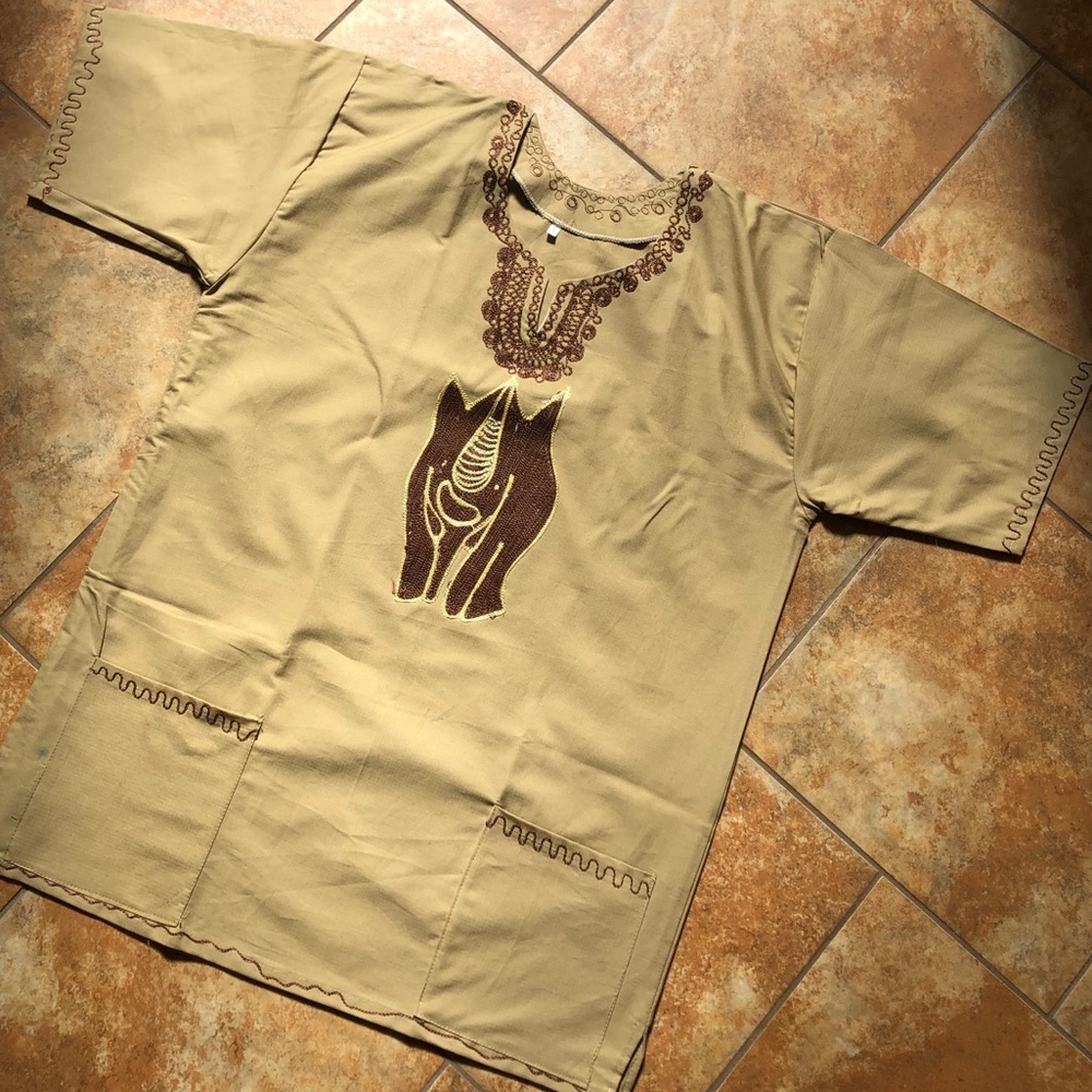 Authentic African Ankara Shirt